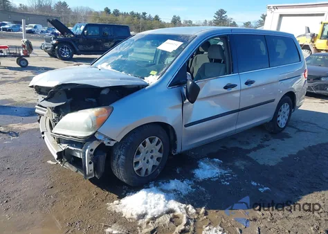 2010 Honda Odyssey Lx z USA, uszkodzony, nr VIN 5FNRL3H24AB036346